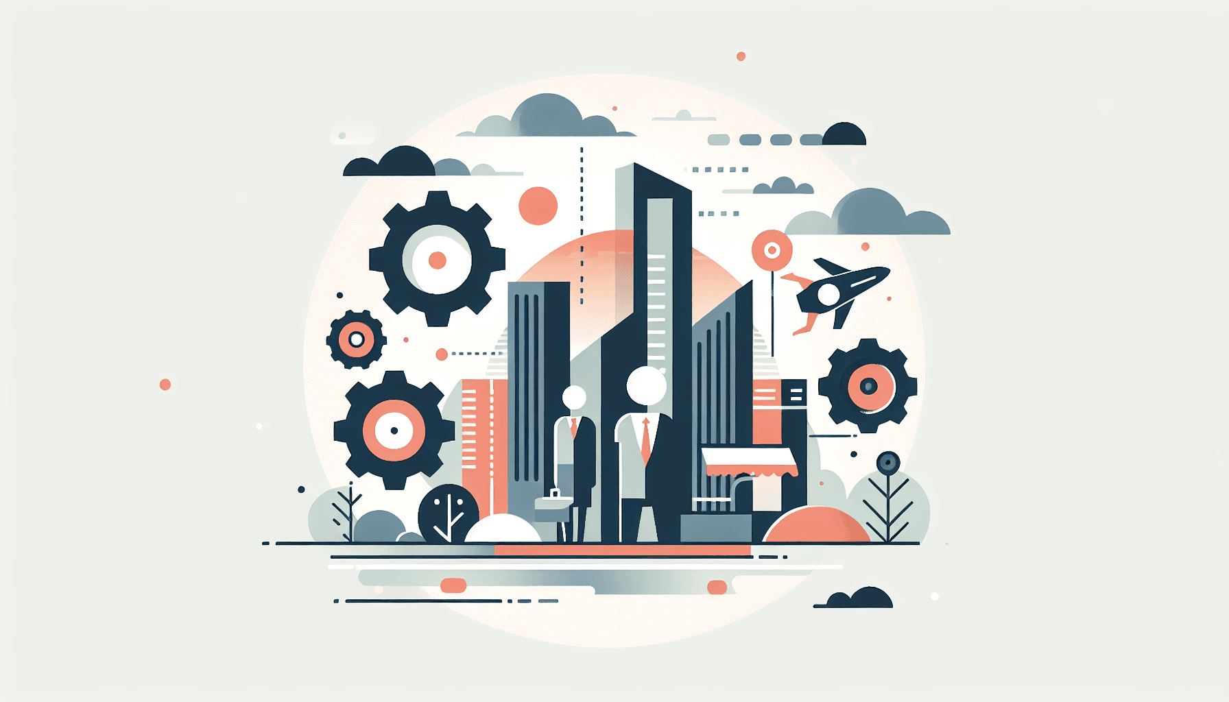 Illustratie bij het artikel over automatisering kleine bedrijven