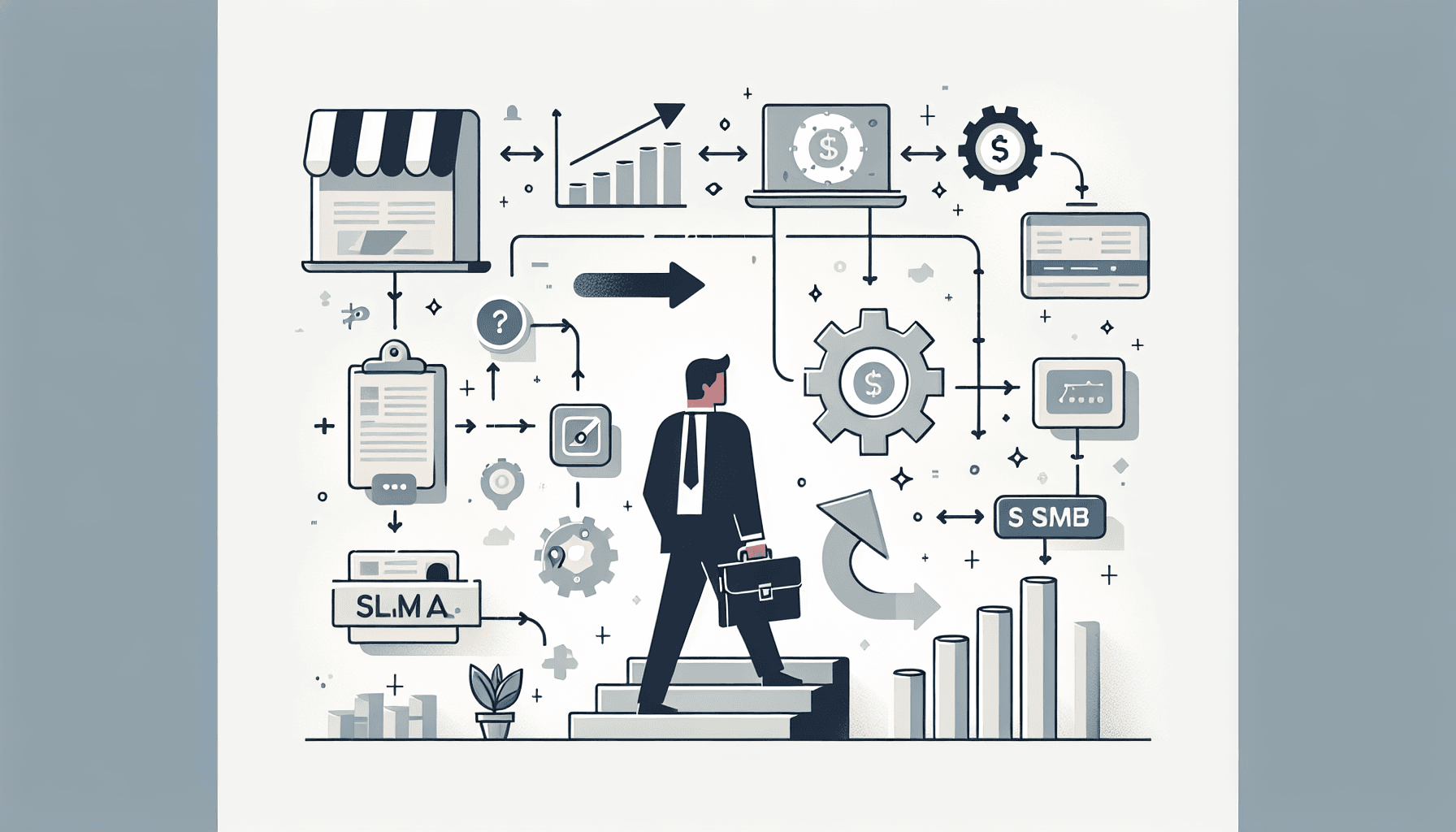 Illustratie bij het artikel over lokale LLM-tools voor MKB