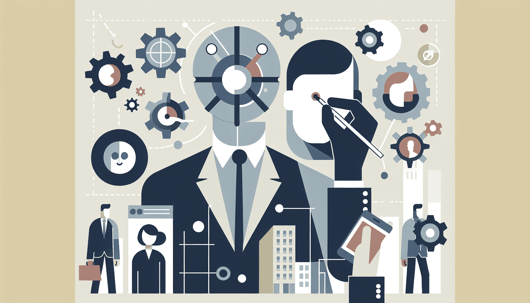 Illustratie bij het artikel over sociale media automatisering bedrijf