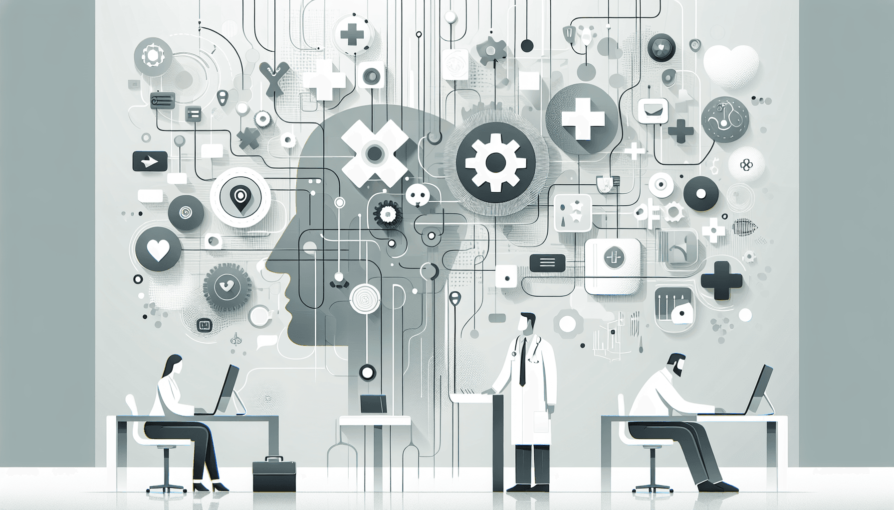 Illustratie bij het artikel over workflow optimalisatie in de zorg