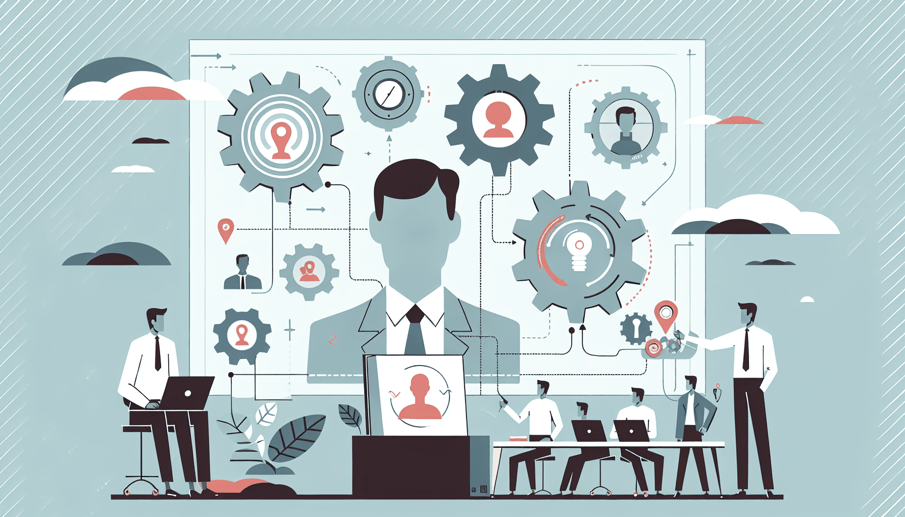 Illustratie bij het artikel over projectmanagement automatisering